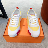 Hermes shoes Style 296 - close-up of bold signature style