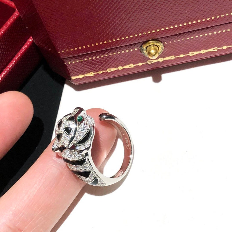 Side view of Cartier unisex jewelry piece