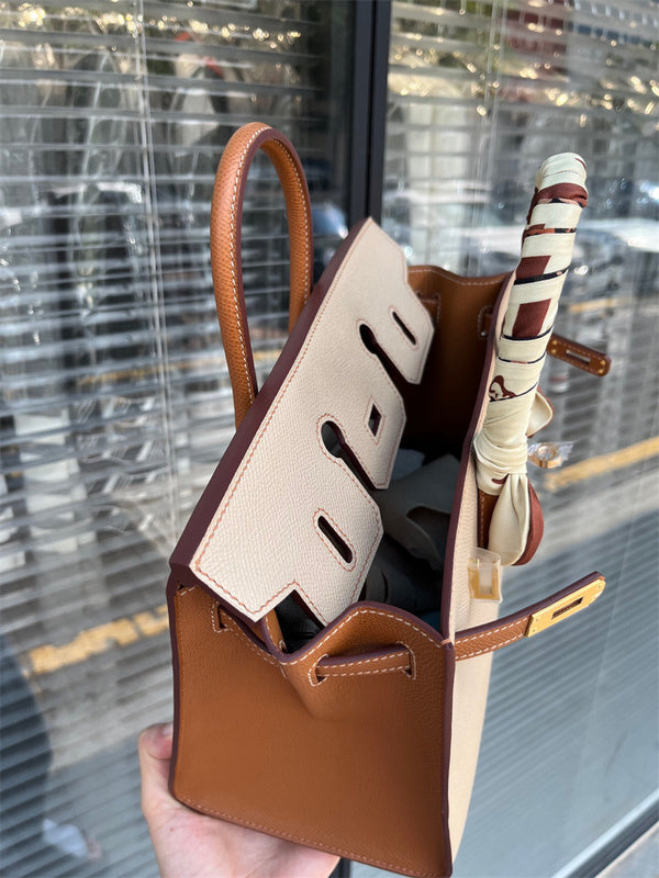 Modern bag shown from front angle
