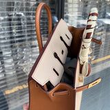 Modern bag shown from front angle
