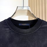 Flat lay presentation of Louis Vuitton luxury clothing with everyday silhouette