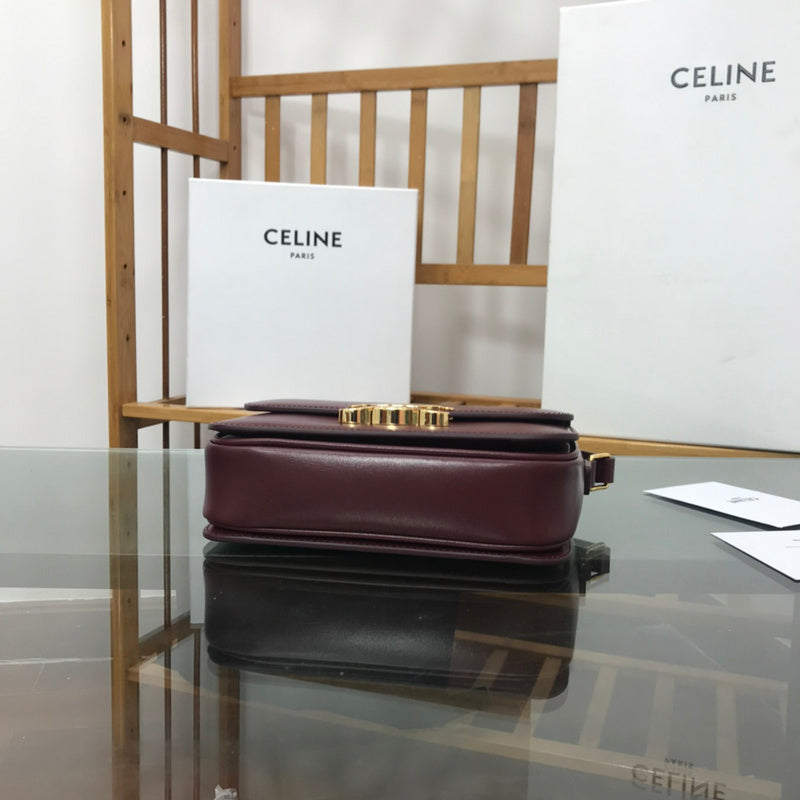Side profile of refined sleek women's handbag – women's premium purse