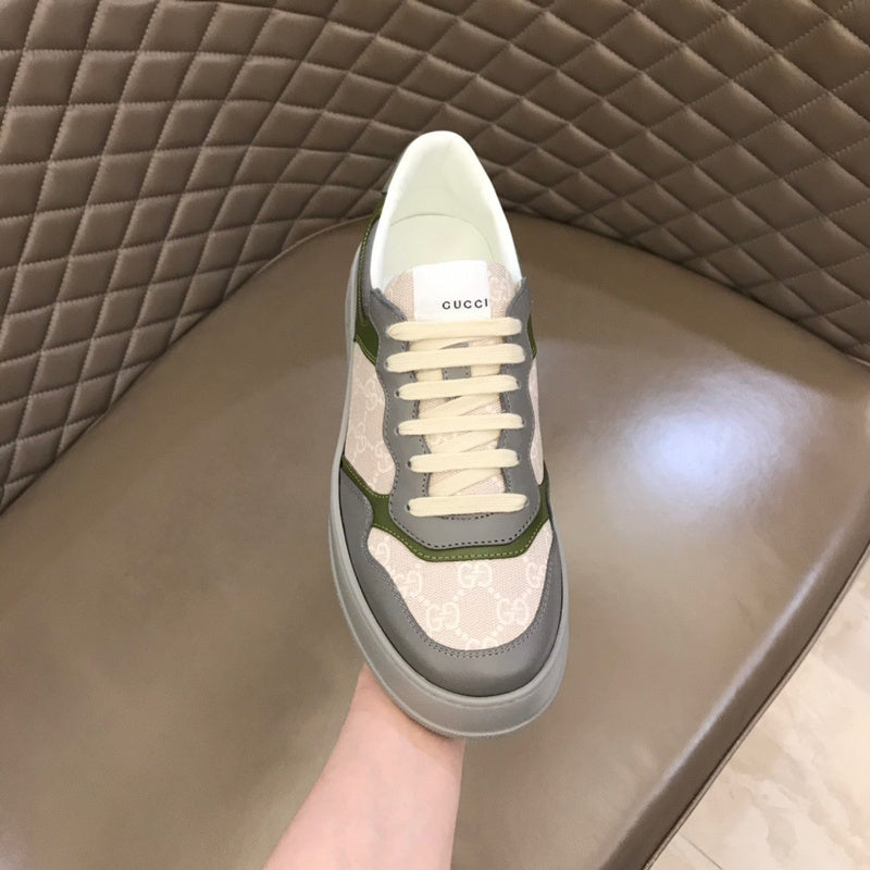 Gucci tonal black luxury sneakers view 8 padded collar comfort