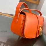 Back view of modern refined women's handbag – women's luxury accessory