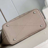 Back view of chic polished women's handbag – women's luxury handbag