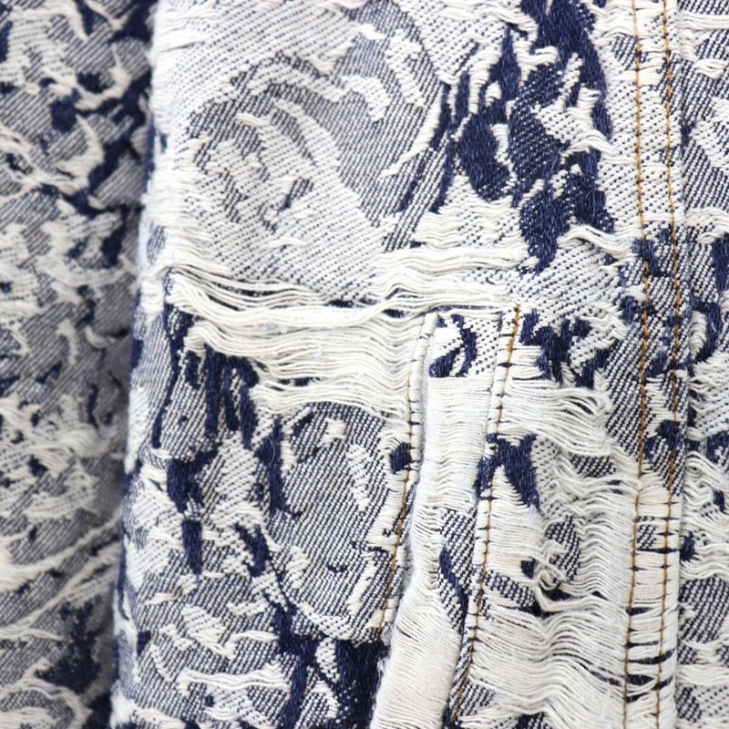 Full styled look of Louis Vuitton luxury clothing with relaxed-fit cut