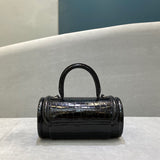Modern Vegan Leather Handbag - Refined Silhouette | Women's Designer-Inspired Purse #846 - back view (image 4) of designer-inspired handbag
