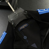 Full styled look of Louis Vuitton luxury clothing with streetwear-inspired cut