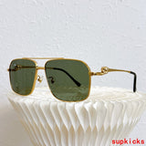 Full view of Cartier unisex sunglasses