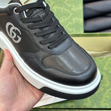 Gucci all-black luxury sneakers view 9 cushioned comfort fit