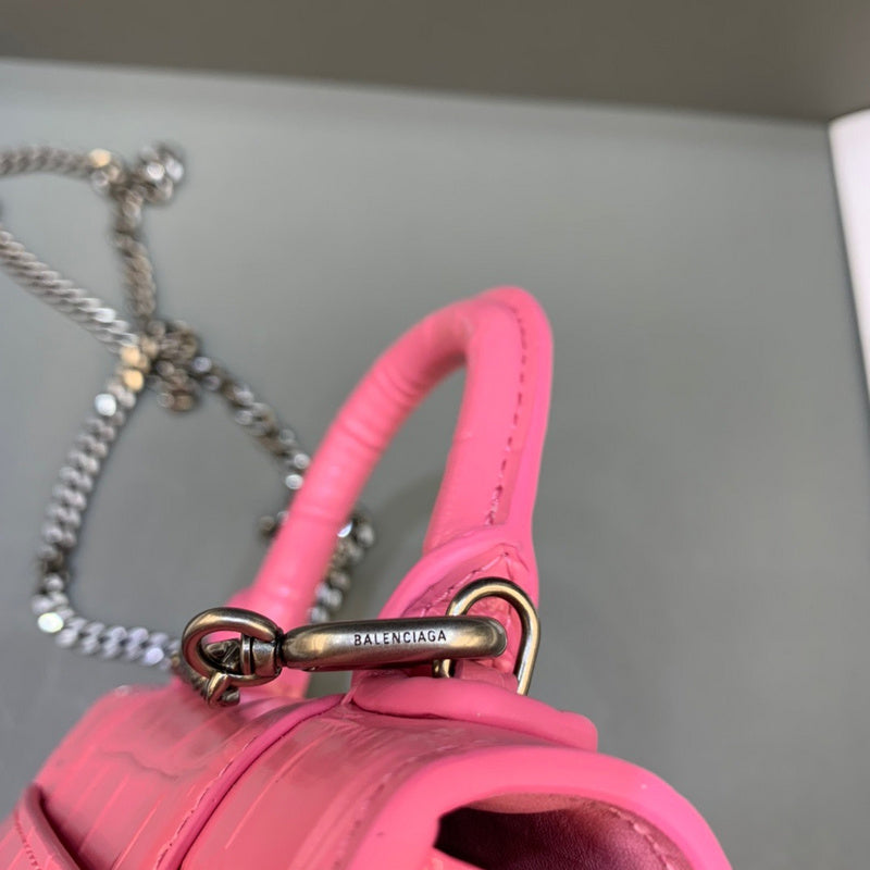 Understated Faux Leather Handbag - Statement Silhouette | Women's Statement Accessory #496 - styled full view (image 7) of designer-inspired handbag