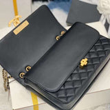Zivas Charm Polished Finish Luxury Handbag (Premium Everyday Carry) – Back View