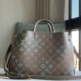  chic satchel detail view showing craftsmanship