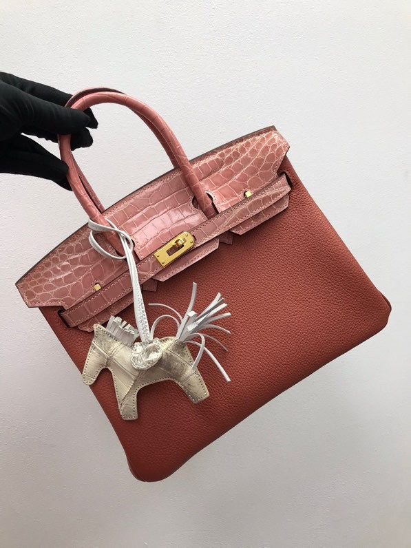 Modern bag shown from front angle