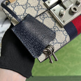 Back view of refined structured women's handbag – women's everyday handbag
