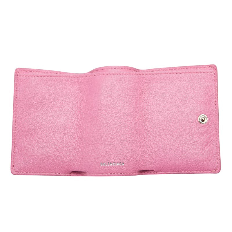 Balenciaga designer wallet leather closeup detail