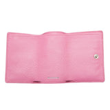 Balenciaga designer wallet leather closeup detail