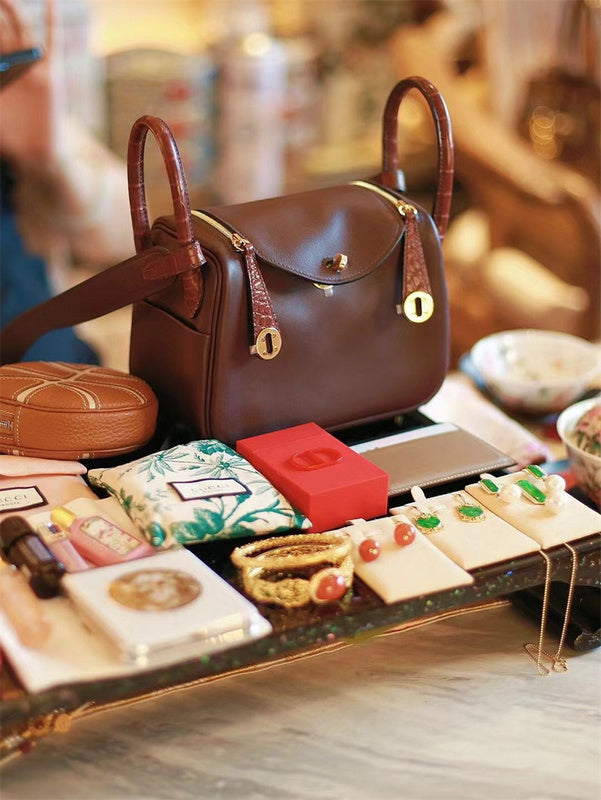  sleek satchel detail view showing craftsmanship 8