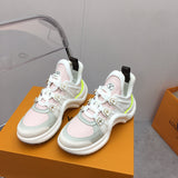 Louis Vuitton White Low-Top Sneakers - Lifestyle Styling Shot