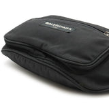 Balenciaga authentic luxury handbag Black nylon craftsmanship