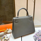 Streamlined bag shown from front angle