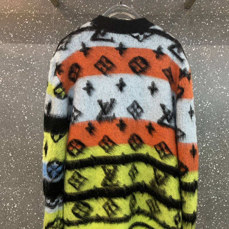 Back view of Louis Vuitton luxury clothing with contemporary cut