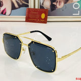 Close-up detail view of Cartier unisex sunglasses