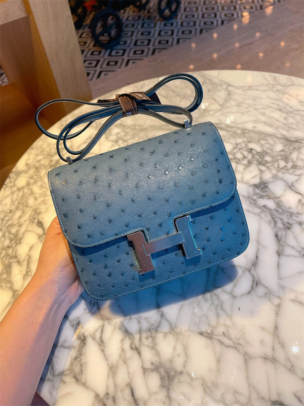 Close-up detail of timeless bag design