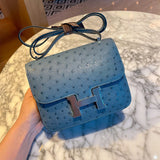 Close-up detail of timeless bag design