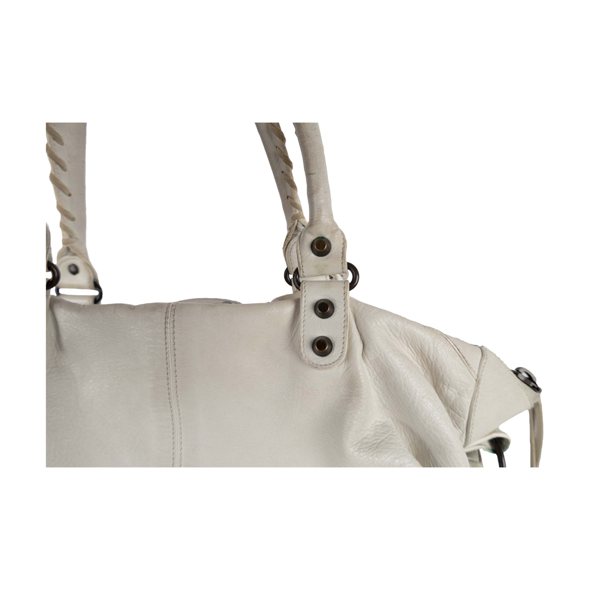 Balenciaga Cube Pocket Tote Bag — Premium Leather Tote