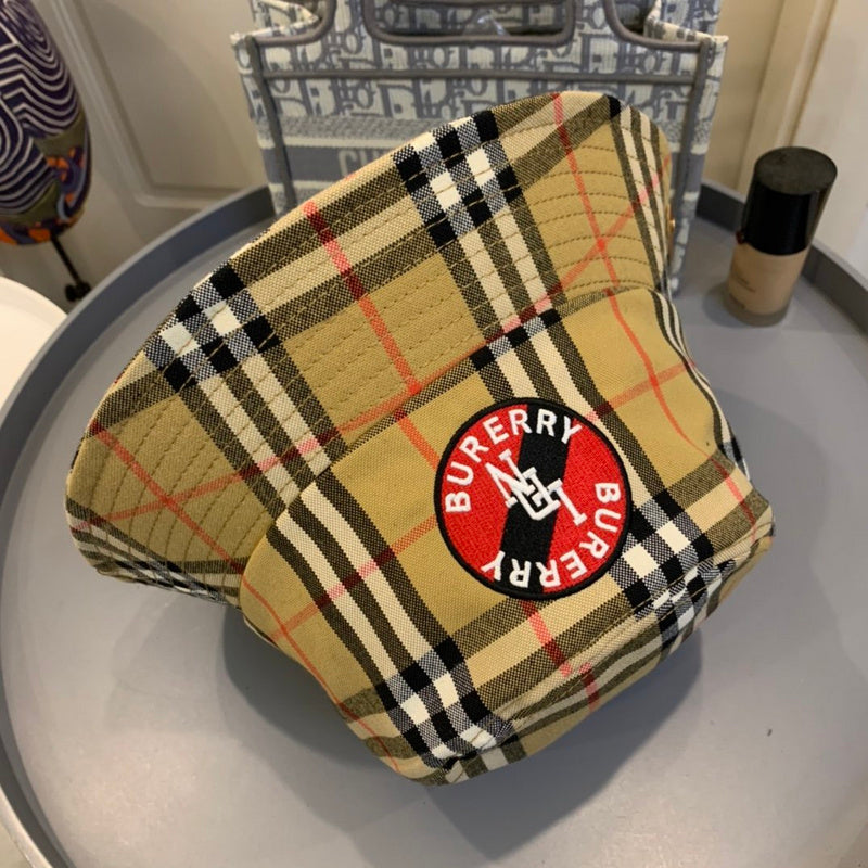 Front view of Burberry unisex cap