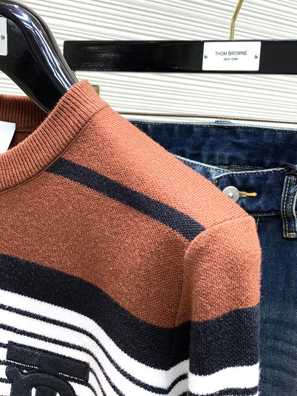 Close-up of Burberry designer clothing craftsmanship