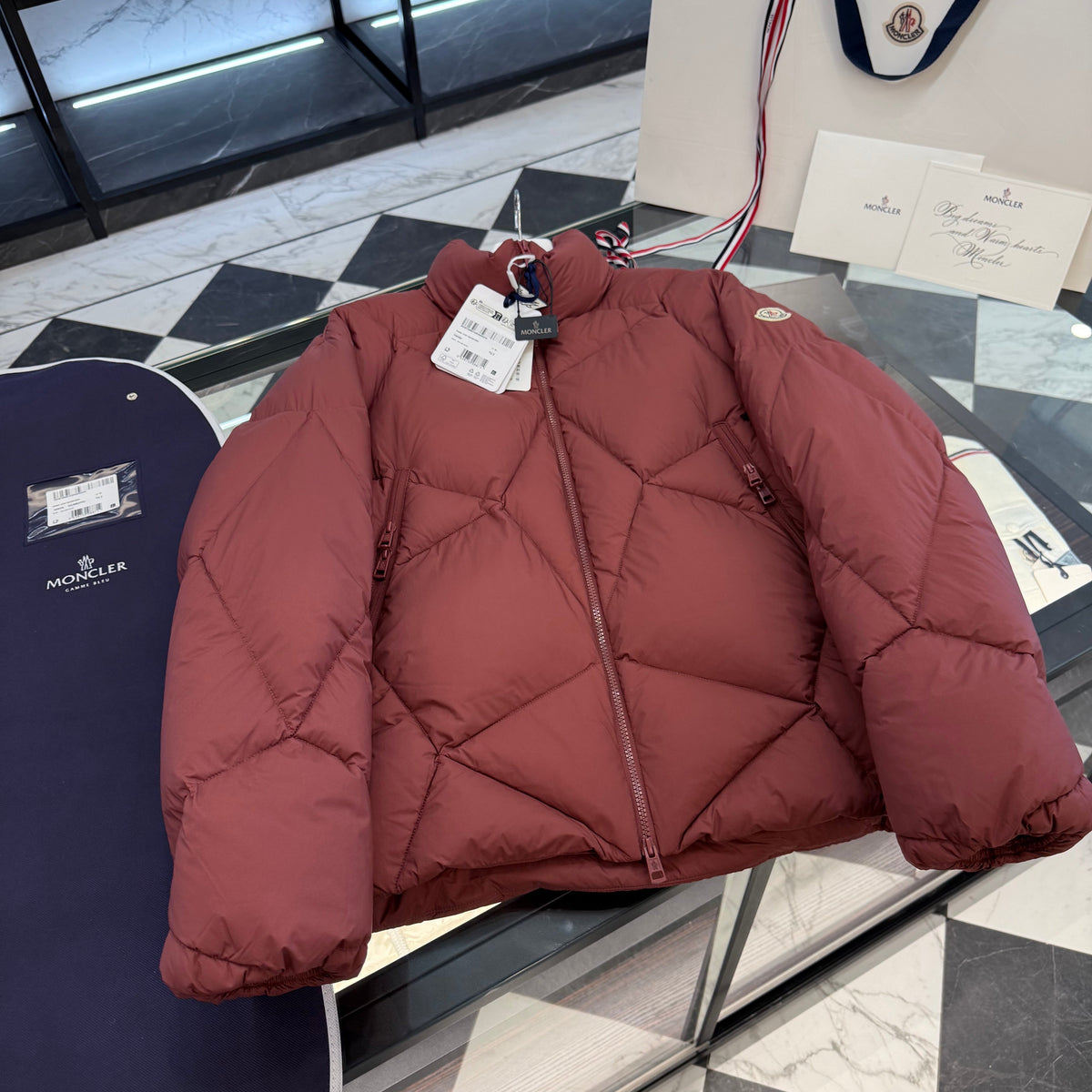 Jackets? Monc Vardar Jacket Luxury Designer Outerwear Jacket
