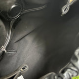 Back view of polished everyday-luxe women's handbag – women's luxury accessory