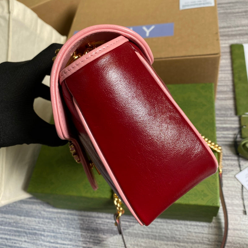 Interior view of statement signature women's handbag – women's statement bag