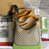 Front view of refined elevated women's handbag – women's luxury handbag