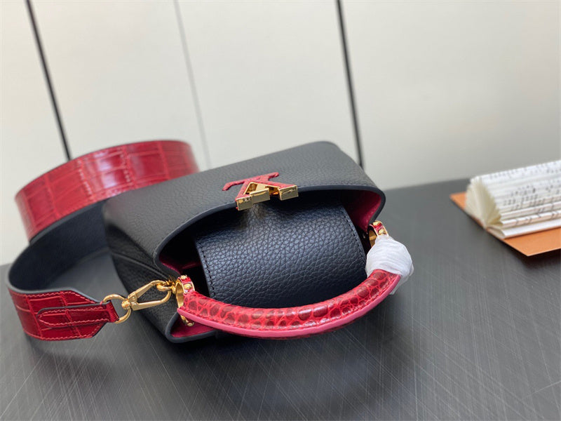  Sophisticated crossbody bag carried on shoulder 10