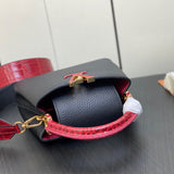 Sophisticated crossbody bag carried on shoulder 10