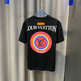 Flat lay presentation of Louis Vuitton cotton t-shirt with tailored silhouette