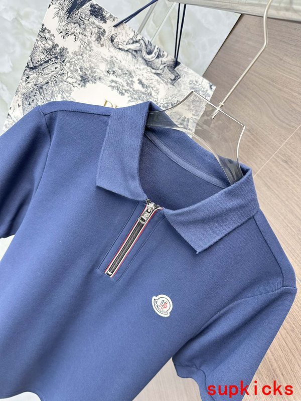 Full styled look of Moncler luxury clothing with tailored silhouette