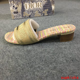 Dior shoes Style 032 - close-up of handcrafted italian detailing