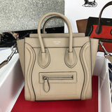 Front view of premium polished women's handbag – women's luxury accessory