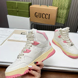 Gucci fresh white-and-black luxury sneakers view 6 sleek tonal finish