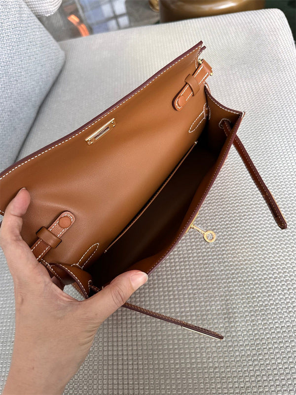  Classic satchel carried on shoulder 16