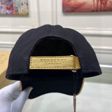 Front view of Burberry unisex cap