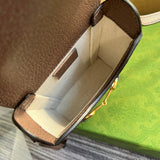 Side profile of classic sleek women's handbag – women's designer-style accessory