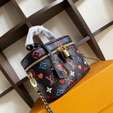 Close-up detail of structured sleek women's handbag – women's luxury handbag