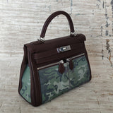 Interior view of elegant premium bag