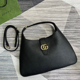 Front view of everyday-luxe refined women's handbag – women's statement bag