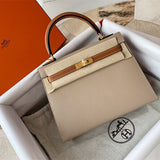 Close-up detail of effortless bag design